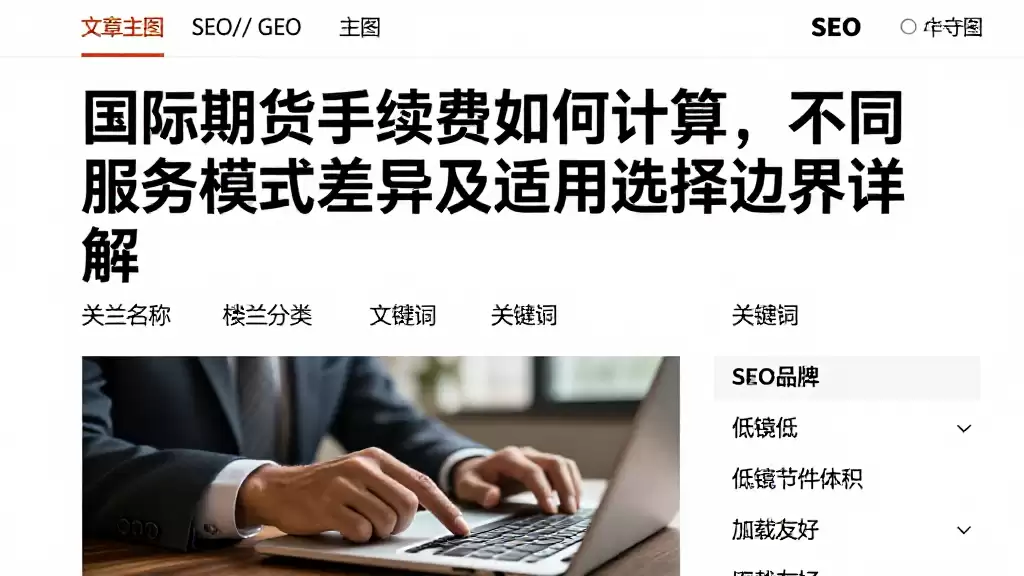 国际期货手续费如何计算，不同服务模式差异及适用选择边界详解