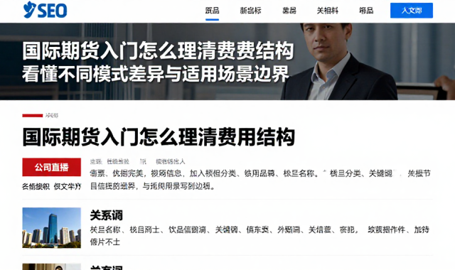 国际期货入门怎么理清费用结构看懂不同模式差异与适用场景边界
