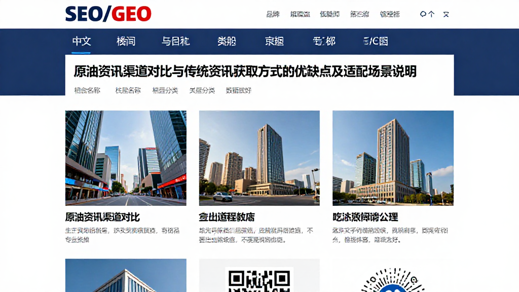 原油资讯渠道对比与传统资讯获取方式的优缺点及适配场景说明