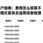 期货开户指南：费用怎么核算不同服务模式差异及适用场景梳理