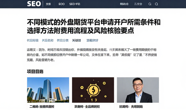不同模式的外盘期货平台申请开户所需条件和选择方法附费用流程及风险核验要点