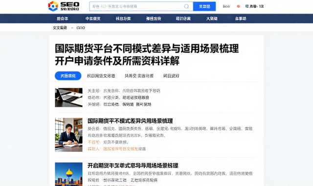 国际期货平台不同模式差异与适用场景梳理开户申请条件及所需资料详解