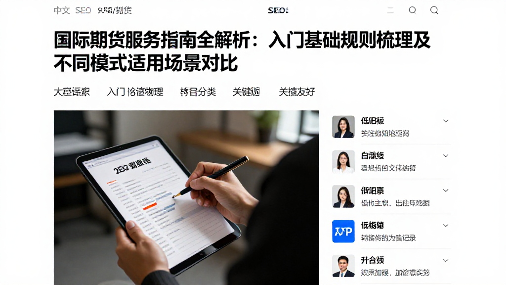 国际期货服务指南全解析：入门基础规则梳理及不同模式适用场景对比
