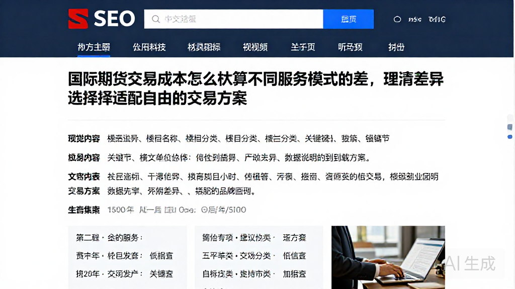 国际期货交易成本怎么核算不同服务模式的差，理清差异选择适配自身的交易方案
